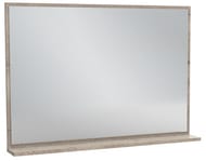 Зеркало Jacob Delafon Vivienne EB1598-E71 980х696х22 подвесное, с полкой, серый дуб