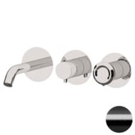 Смеситель для ванны Remer Element ET54D3PWBCFP, черный брашированный хром — миниатюра 1