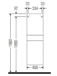 ���� Duravit Zencha 1760�400�360��, ���� ������ ��� ZE1353L16800000
