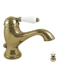 Смеситель Nicolazzi Petit Mont Blanc для раковины однорычажный, бронза 3402BZ76