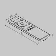 Пульт UNION для систем Axity 4 зоны Maytoni Lighting control, черный
