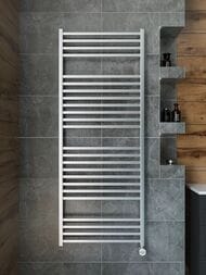 GROTA QUADRO Полотенцесушитель электрический 600x1514 полированная нерж.сталь