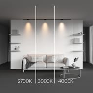 Трековый светильник Maytoni Points (Поинтс) TR193-1-5W3K-M-B Levity 3000К 5Вт 30°, IP20, черный