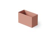 Ванна отдельностоящая Dea Design DD8702 1000 13 (1000х580х750), прямоуг, слив-перел, д/к, персиковый