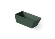 Ванна отдельностоящая Dea Design DD8605 1700 11 (1700х730х600), прямоуг, слив-перел, д/к, темно-зеленый