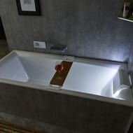 Ванна акриловая RIHO STILL SQUARE 170x75 R LED справа, прямоугольная