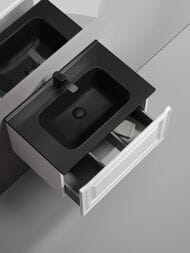 Тумба под раковину SANCOS Very (690х445х406) подвесная, один ящик, Bianco VR70W