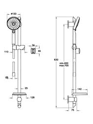 ������� ����� Vitra Master Slot 3F ������ � ������ ��� 3 ������ A45691EXP