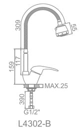 ��������� Ledeme �02-� ��� �����, � ������ �������, �������������, ���� L4302-B