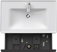 ����� � ��������� Duravit D-Neo 800�440�480 ���������, 1 ����, ������ ��� DE4255004160000+2367800000