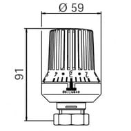 ������������ Oventrop Uni XH ��-7-28 � ������������� �������� 2�, �����,  1011565