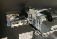 Уценка! Смеситель для ванны/душа ESKO Berlin BR 54 настенный, однозахватный, короткий излив, хром - уценка. — изображение 2