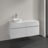 Тумба под умывальник Villeroy & Boch LEGATO (1200х550х500) подвесная, 4 ящика, бел.дерево B58000E8