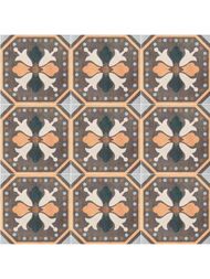 Керамогранитная плитка Sant Agostino Patchwork Colors 03 (200х200) коричневая (кв.м.) — миниатюра 2