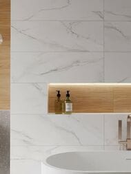 ������ ��������� Gracia Ceramica Marble matt white wall 01 (300�900) ����� (��.�.)