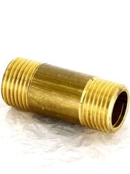 Бочонок Tiemme 1/2"х50мм НН латунь, 1500198(1540G04050)