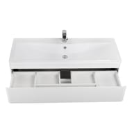 Тумба под раковину BelBagno ALBANO (1200х450х500) подвесная, Bianco Lucido ALBANO-1200-2C-SO-BL