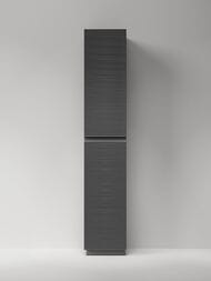Шкаф-пенал SANCOS Folk Floor PFL35FGS 350х350х1880 напольный, 2 дверцы, цвет: Grey soft