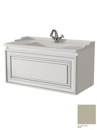 Тумба под раковину Caprigo Ponza-A 90 (900х469х430) подвесная, 1 ящик, пикрит 13513-087