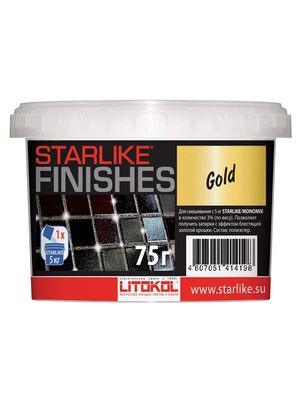 ������� �������� ����� FINISHES GOLD ��� ������� LITOCHROM STARLIKE 75 �