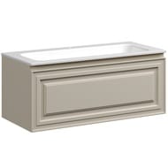 Тумба под раковину SANCOS Very (995х445х406) подвесная, один ящик, Beige Soft VR100CE