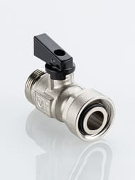 Кран шаровой VALTEC BASE-ГОСТ неполнопроходной коллекторный DN15 PN16 3/4"(EK) VTc.720S.NE.0005