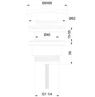 ������ ������ ��� �������� WONZON & WOGHAND, ������������� ������ WW-88SS13-BN
