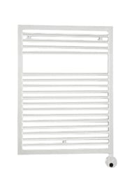 Полотенцесушитель стальной Zehnder Universal HE-070-045/RACY-C (858х450) электрический, цвет: белый