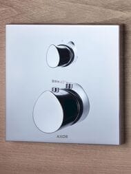 Смеситель Axor Starck Organic 12715 встраиваемый для душа, термостат,запорный вентиль, внешняя часть