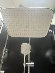 Уценка! Am.Pm Func Душевая система F078F500 смеситель термостат, душ верхний и ручной,хром