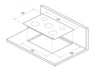 ������������� �������� ������ Kuppersberg ECS 703 R (770�520) 5 ��� �������, ������ 6433