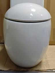 Уценка! Унитаз компакт Laufen ILBAGNOALESSI ONE (720х370х950) универс. выпуск, сиденье SoftClose - уценка. — изображение 5