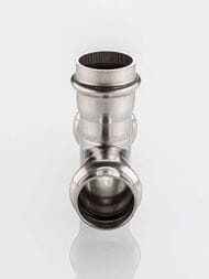 Пресс тройник VALTEC 22х18х22, нерж. сталь VTi.931.I.221822 — изображение 2