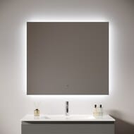 Зеркало для ванной комнаты SANCOS Square 2.0 900х700 led подсветка 2700K/4000K/5000K SQ2.900
