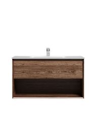 Тумба под раковину SANCOS Marmi 1.0 (890х445х520) подвесная, 1 ящик, дуб чарльстон MR1.090ECH