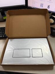 Уценка! Клавиша смыва для инсталляции BelBagno BB040CR.MAT двойной смыв, пластик, матовый хром