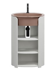 �������� Cielo I CATINI Tiberio Oval (560�480�180) 1 ���������, ���� Ninfea CALAO56F NI