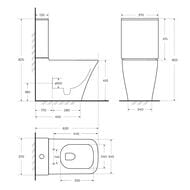 ������-������� BelBagno Marmi (365�625�820) �������������� ������, ����� BB052CPR+BB052T
