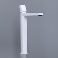 Смеситель WasserKRAFT Saale 9503H для умывальника, однозахватный, белый Soft-touch