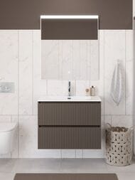 ����� ��� �������� BelBagno UNO 800x455x608 ���������, 2 �����, ������� ������� UNO-800-2C-SO-�O
