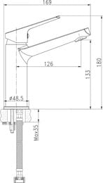 ��������� ��� �������� Cersanit FLAVIS 63037 �������, ������������, ����