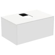 Тумба под раковину Ideal Standard CONCA (800x505x370) 1 ящик, белый, столешница с вырезом T3929Y1