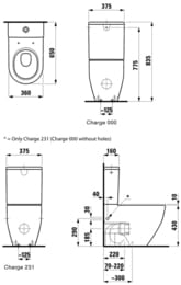 ���� �������-�������� Laufen PRO 8.2595.2.000.231.1 (360�650) �������.������, ������ ���� �����/������� ������