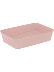 Умывальник IPALYSS Ideal Standard (550х380х125) накладной, без перелива, цвет nude E2076V7 — миниатюра 1