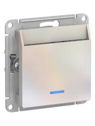 Выключатель Systeme Electric ATLASDESIGN карточный, механизм, ЖЕМЧУГ ATN000467