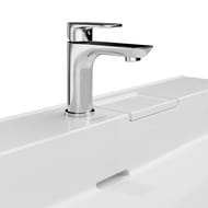 Раковина KERAMA MARAZZI TECNOLOGICA Logica мебельная/подвесная 700х480х145 с 1 отверстием, белая гл. LO.wb.70.1