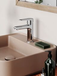 Смеситель для раковины ESKO Budapest BT26M однозахватный, фиксированный излив, хром