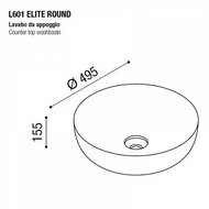 �������� ��������� AeT Italia Elite Round 495�495�155 ����� ������� L601T0R0V0116
