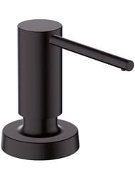 Hansgrohe Дозатор встраиваемый в столешницу 500мл черный матовый 40448670 — миниатюра 1