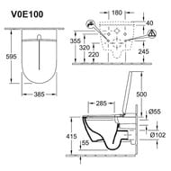 ������-���� Villeroy&Boch ViClean-I100 V0E1 00 R1 ���������, ������������, � �������� � �������